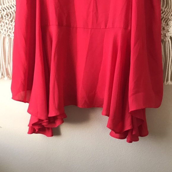 Eliza J size 6 l flared bottom mini dress - Picture 3 of 7